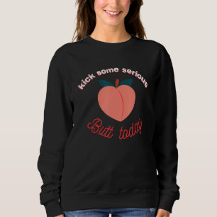 Sweatshirt Cool Fruit d'été Rétro Juste Peaché et le garder P