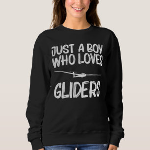 Sweatshirt Cool Glider Art Pour Garçons Enfants Skydiving Air