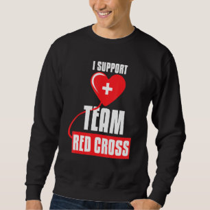 Sweatshirt Cool I Soutien de l'équipe Croix-Rouge S'occuper d
