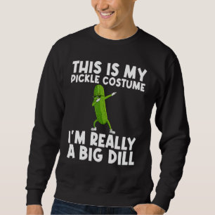 Sweatshirt Cool Picket Pour Hommes Femmes Gros Dill Cucumber