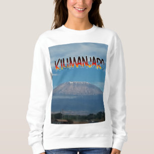 Sweatshirt Cool Populaire grimpable Mont Kilimanjaro