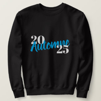 Sweatshirt cool typographie française personnalisable : Autom