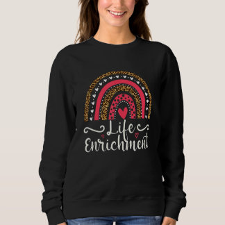 Sweatshirt Coordonnateur de l'enrichissement de la vie Activi