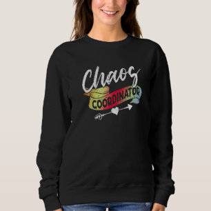 Sweatshirt Coordonnateur du Chaos Enseignant de l'éducation P