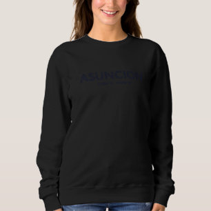 Sweatshirt Coordonnées de la ville du Paraguay - Asuncion Pre