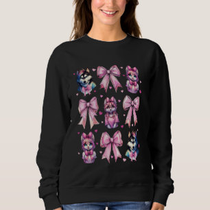 Sweatshirt Coquette Bow Furry Fandom Fursona Maillot Fox