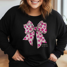 Coquette Whimsical Coeur Bow Hot Rose
