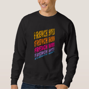 Sweatshirt Cor d'harmonie Joueurs de cor d'harmonie