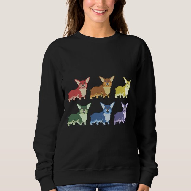 Sweatshirt Corgi (Devant)