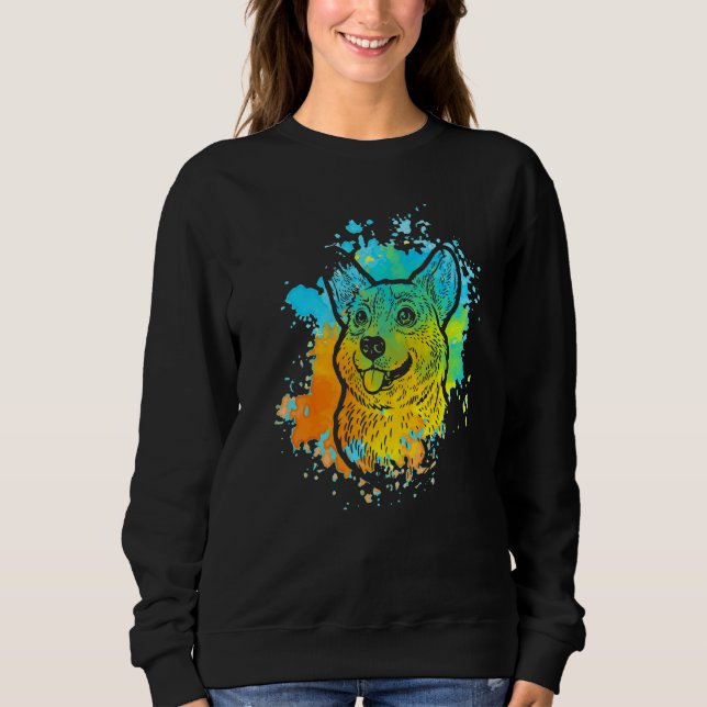 Sweatshirt Corgi 4 (Devant)