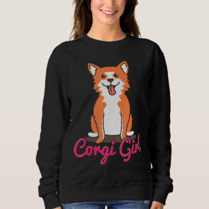 Sweatshirt Corgi Girl 325