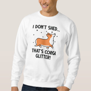 Sweatshirt Corgi Paillettes