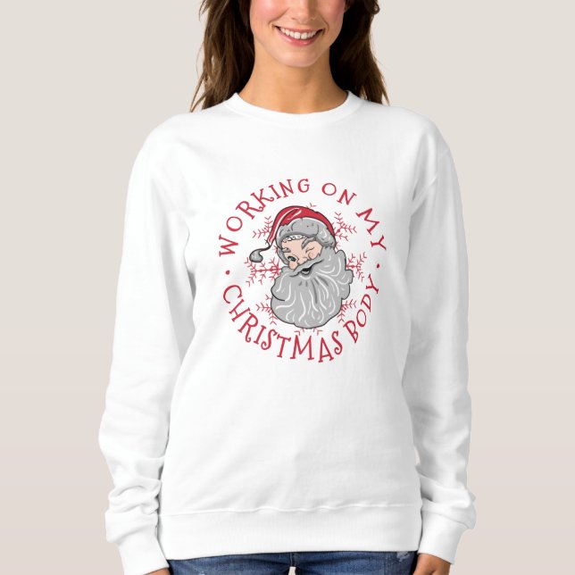 Sweatshirt Corps de Noël (Devant)