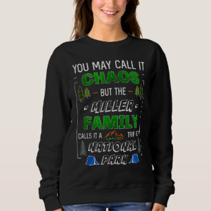 Sweatshirt Correspondance de voyage dans le parc national Mil