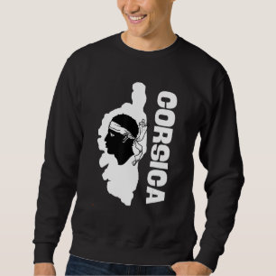Sweatshirt Corse 2b Tête De Maure Corse France