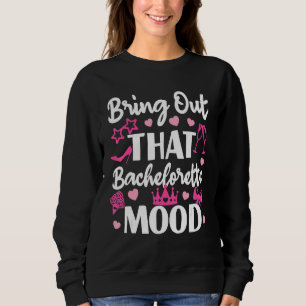 Sweatshirt Cortège de mariage pour enterrement de vie de jeun