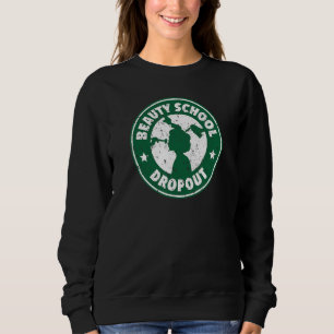 Sweatshirt Costume d'abandon scolaire de beauté Retro Hai dév