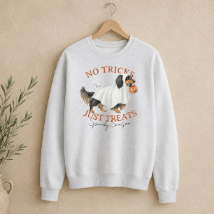 Sweatshirt Costume de fantôme Chien Dachshund Saison effrayan