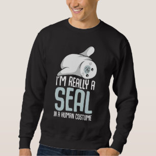 Sweatshirt Costume de phoque Seals de mer Seals filles garçon