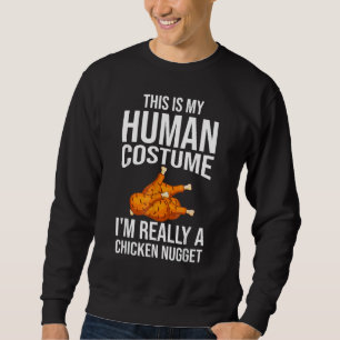 Sweatshirt Costume De Poulets Nugget Pour Enfants Mode Nugget