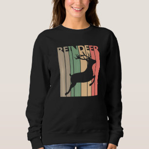 Sweatshirt Costume de renne drôle