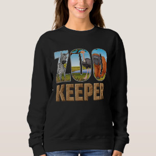 Sweatshirt Costume de soigneur de zoo savane africaine Anima