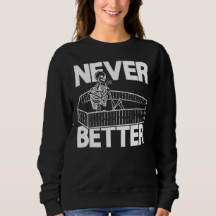 Sweatshirt Costume d'Halloween à poitrine ouverte Zombie Part