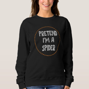 Sweatshirt Costume d'Halloween Araignée Paresseux  Faites com