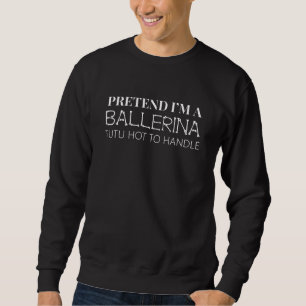 Sweatshirt Costume d'Halloween Faire semblant d'être une Ball