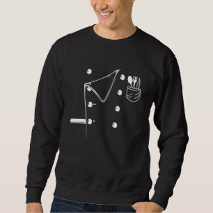 Sweatshirt Costume d'uniforme de chef Halloween enfants garço