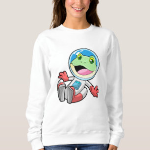 Sweatshirt Costume spatial de l'astronaute de grenouille