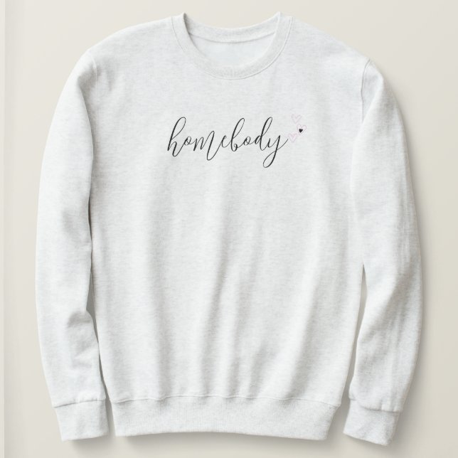 Sweatshirt Cosy Homebody Col | Basculement (Design devant)