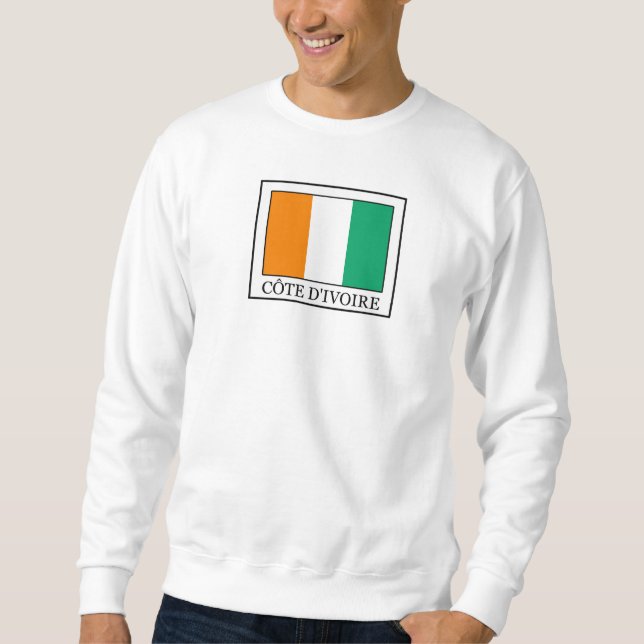 Sweatshirt Côte d'Ivoire (Devant)