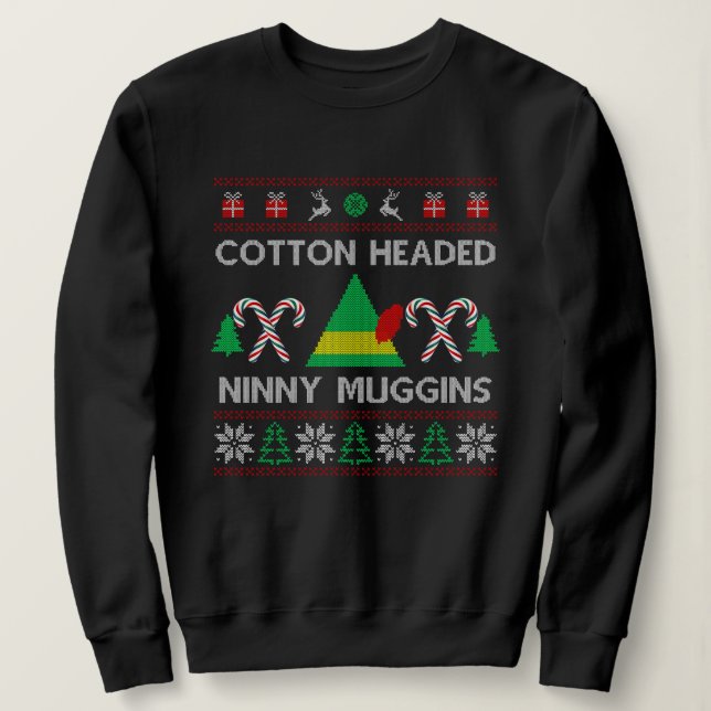 Sweatshirt Coton Dirigé Ninny Muggins (Design devant)