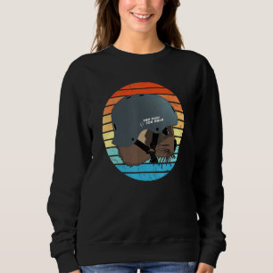 Sweatshirt Coucher de soleil Vintage de Little Marten
