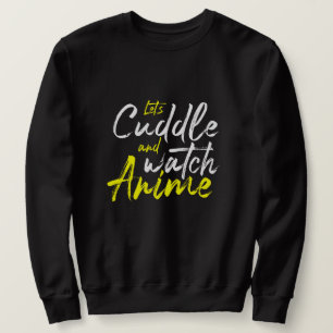 Sweatshirt Couddle and Watch Anime - Couple Buts
