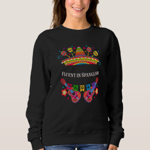 Sweatshirt Courant en spanglish Humour mexicain Patriotisme