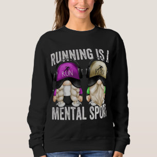Sweatshirt Coureurs Mignons Gnome Couple Funny Runny Est Un M