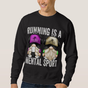 Sweatshirt Coureurs Mignons Gnome Couple Funny Runny Est Un M