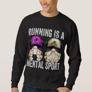 Sweatshirt Coureurs Mignons Gnome Couple Funny Runny Est Un M