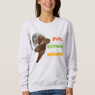 Sweatshirt Course aventure Sasquatch croyez en la conception