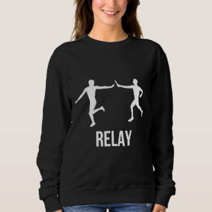 Sweatshirt Course de relais Athletic Ancre Leg Runner Sprinte