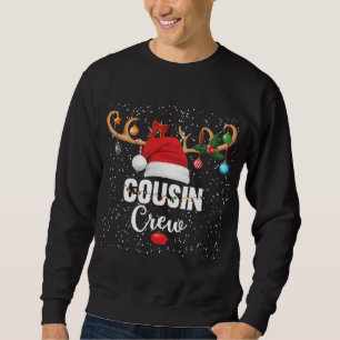 Sweatshirt Cousin du Christ Crew Buffalo Red Plaid Pajamas Fa