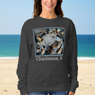 Sweatshirt Crabby Charleston T-shirt Caroline du Sud
