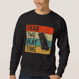 Sweatshirt Craindre Le Devis De Temps De Jeu Pour Un Crickete