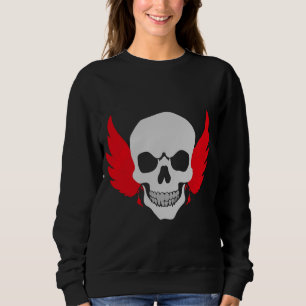 Sweatshirt Crâne avec ailes