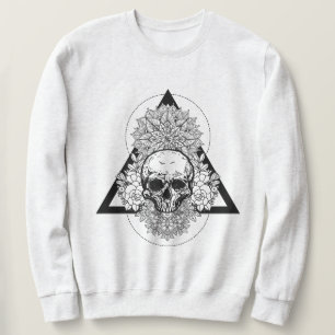 Sweatshirt Crâne de géométrie sacrée