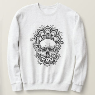 Sweatshirt Crâne de géométrie sacrée