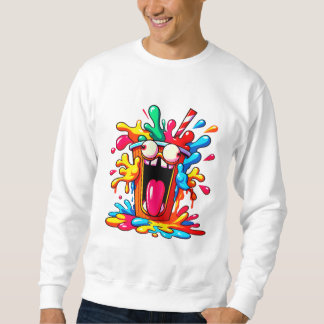 Sweatshirt Crazy Glass