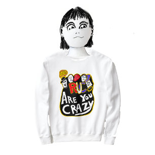 Sweatshirt Crazy Good Vibes, Vibrant